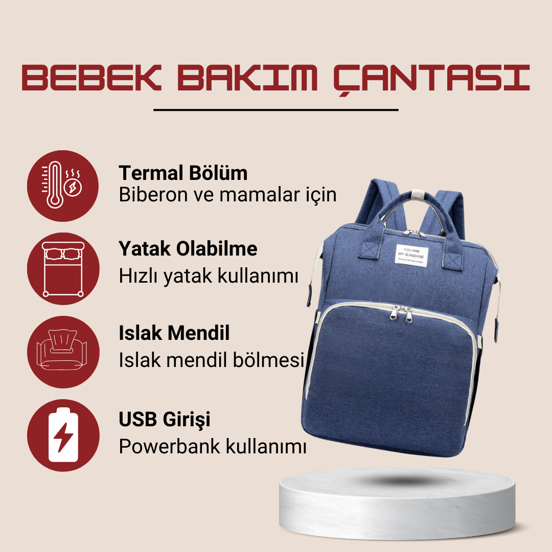 Bebek Bakım Çantası